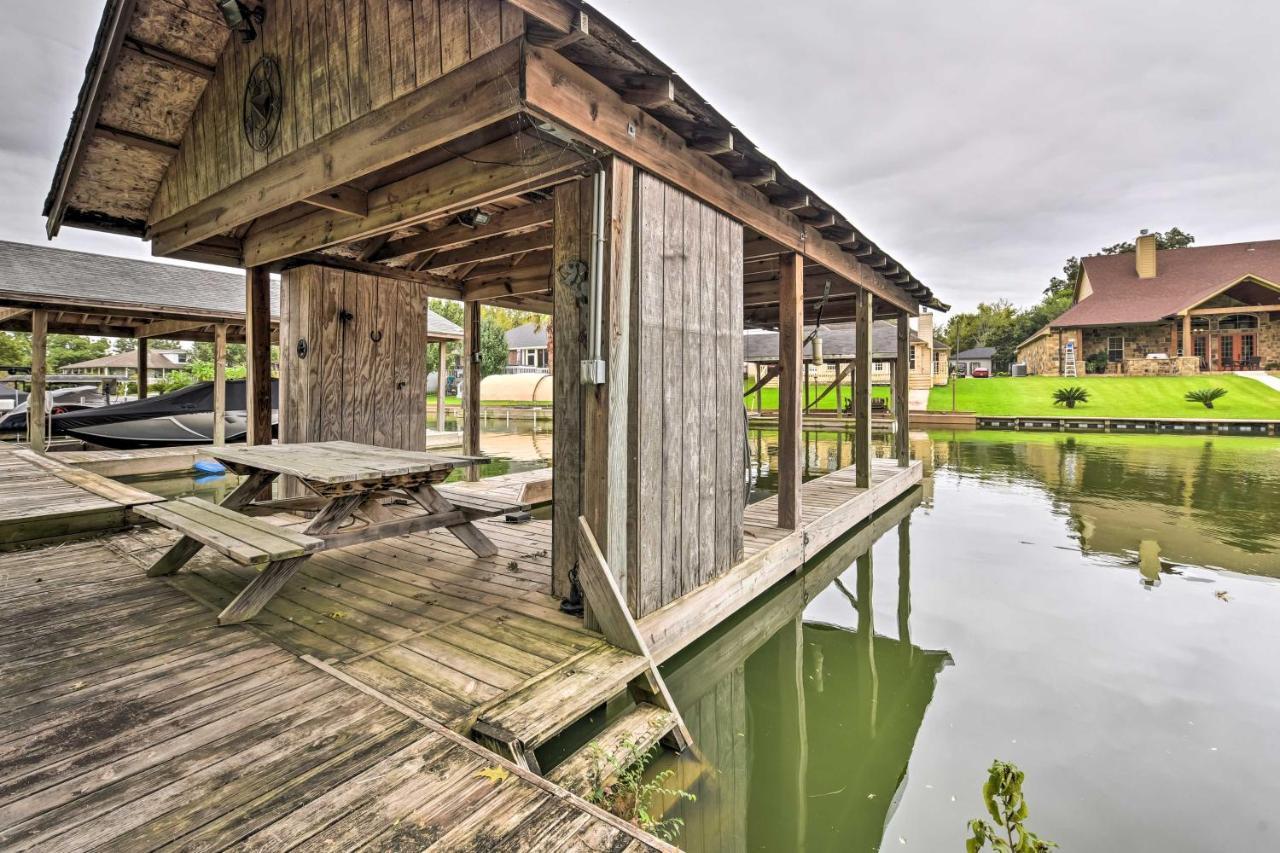 Quiet Lake Conroe Townhome With 2 Boat Slips! Willis Buitenkant foto